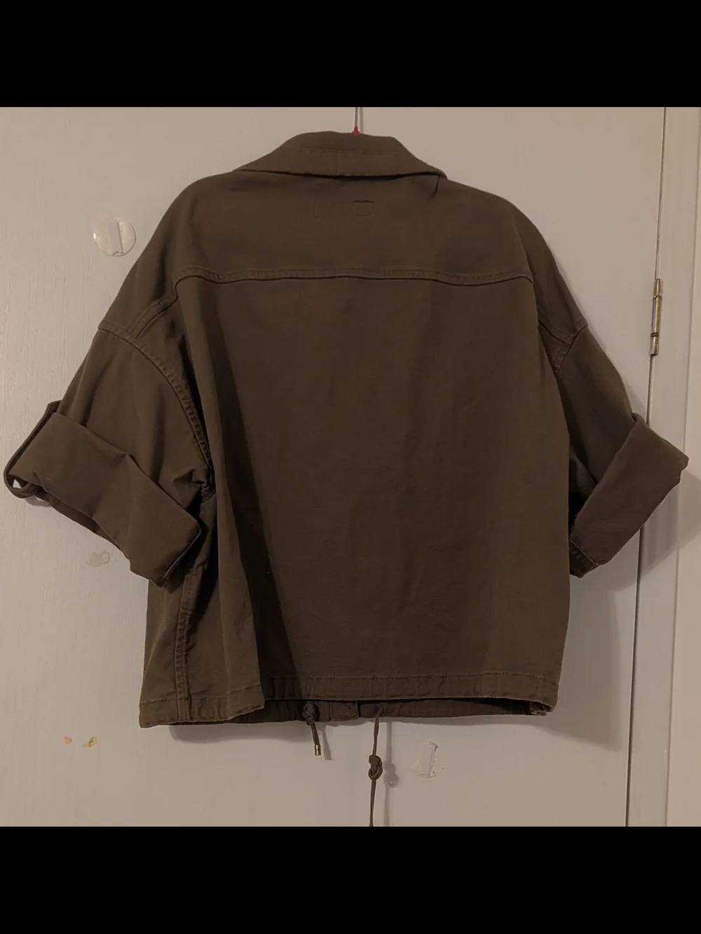Ralph Lauren Women's Olive Crop Utility Jacket Size 6